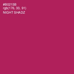 #B0215B - Night Shadz Color Image